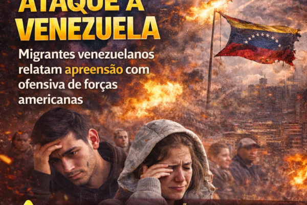 Migrantes venezuelanos no Paraná relatam apreensão após ataque de larga escala à Venezuela